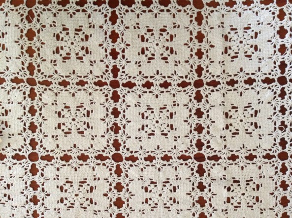 Crochet Bedspread made by Eula Mae HOLDER LINN