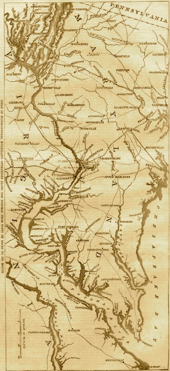 Potomac River Map