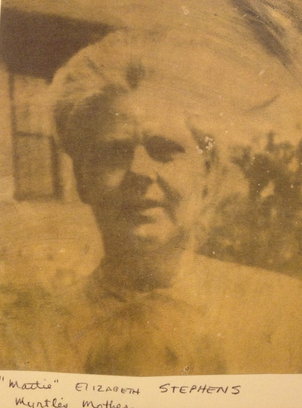 Martha 'Mattie' STEPHENS DENTON  in later years