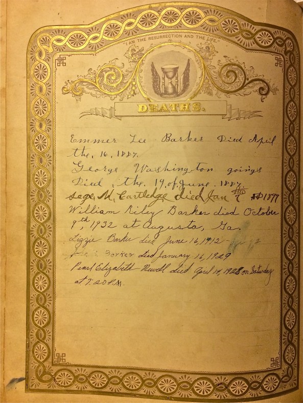 IMG_3887 My Kindred Tree - BARKER Bible page 4 Deaths