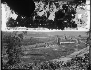 1864 Battlefield of Resaca GA by Matthew Brady