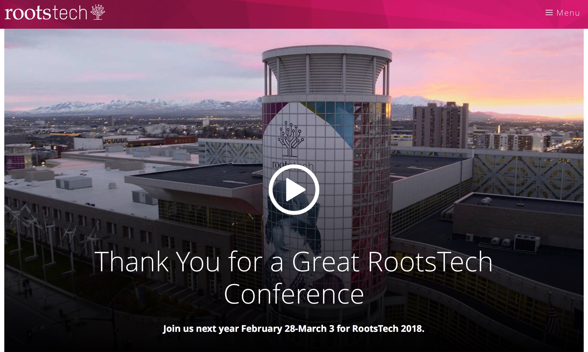 rootstech 2017 cover picture